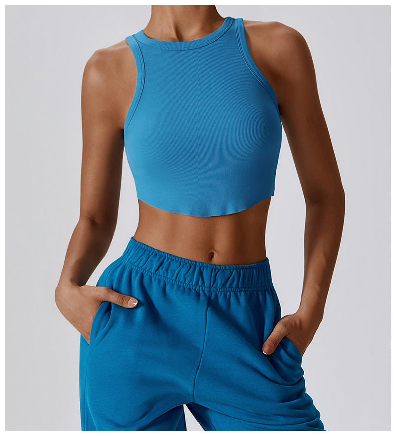 Спортивний топ Cut blue фото 2