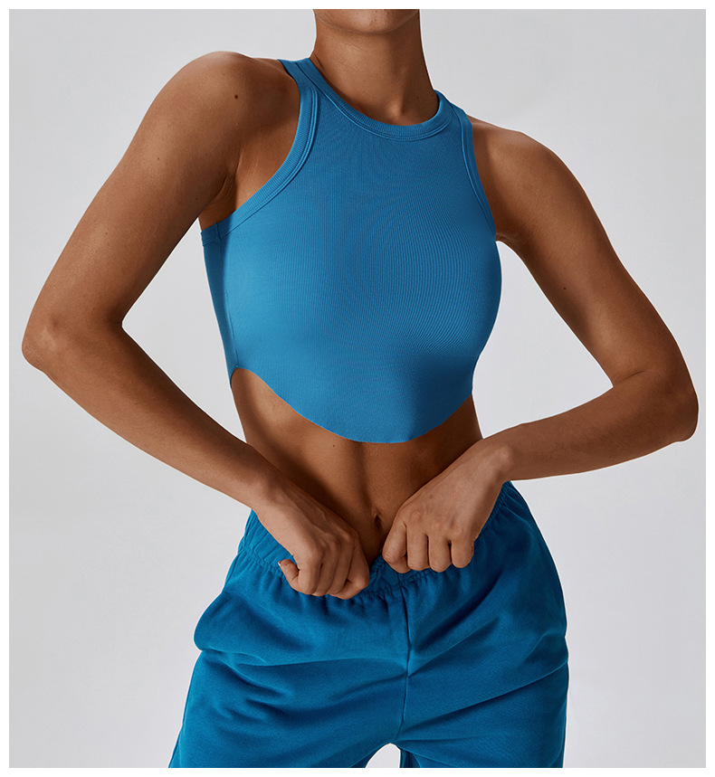 Спортивний топ Cut blue фото 3