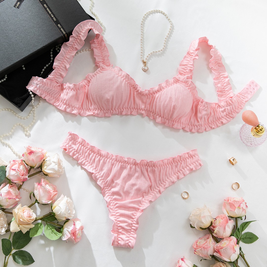 Женский комплект Cotton pink фото 1