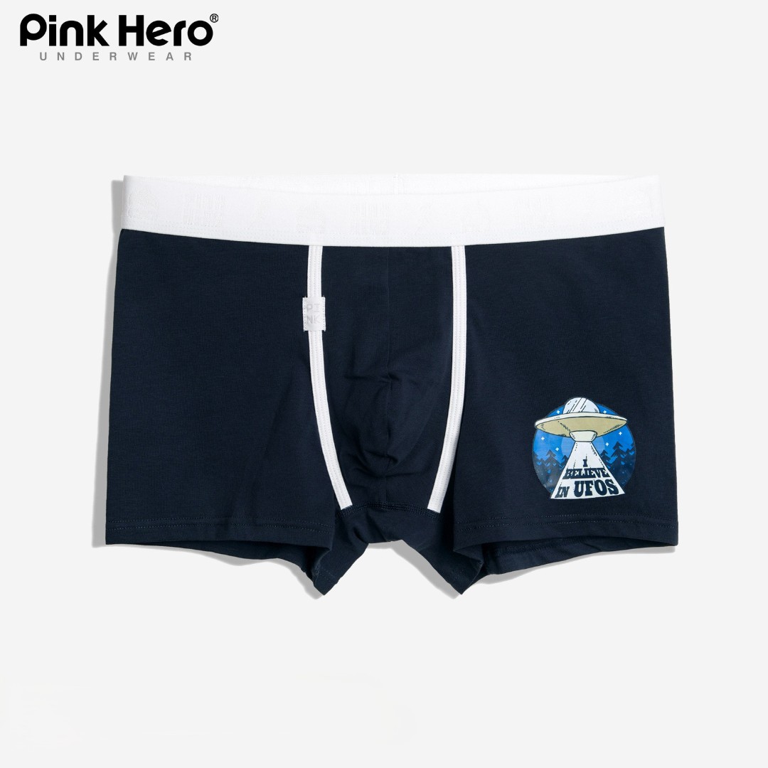 Чоловічі труси боксери Pink Hero Special dark blue фото 2