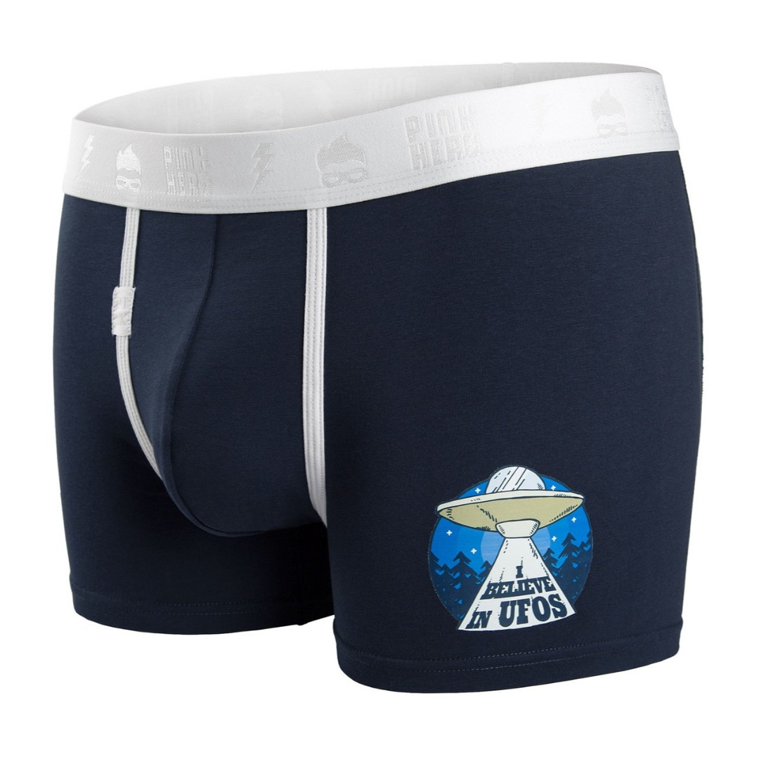 Мужские трусы боксеры Pink Hero Special dark blue фото 1