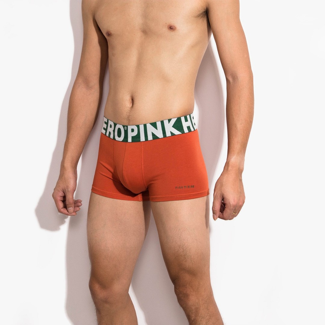 Чоловічі труси боксери Pink Hero Classic orange фото 2