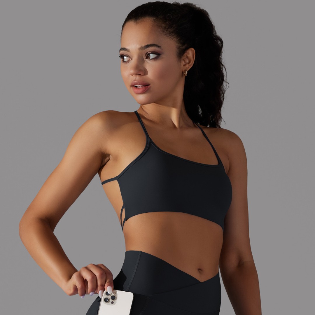 Спортивний топ Lia black фото 5