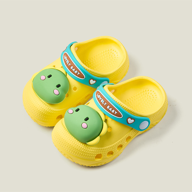 Крокси дитячі Cartoon yellow фото 2