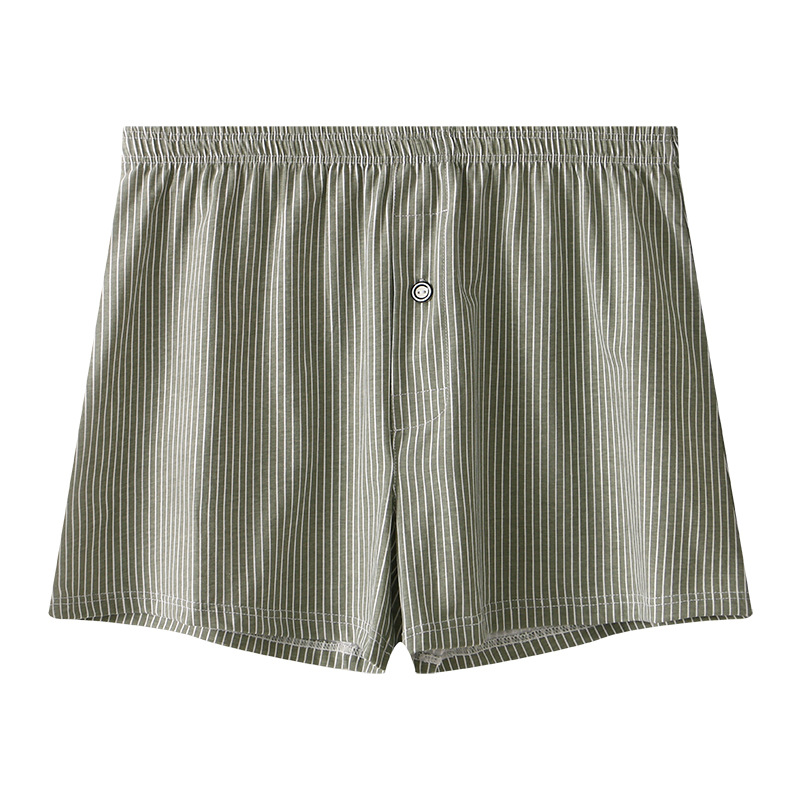 Мужские трусы семейки полоска зеленые фото 1