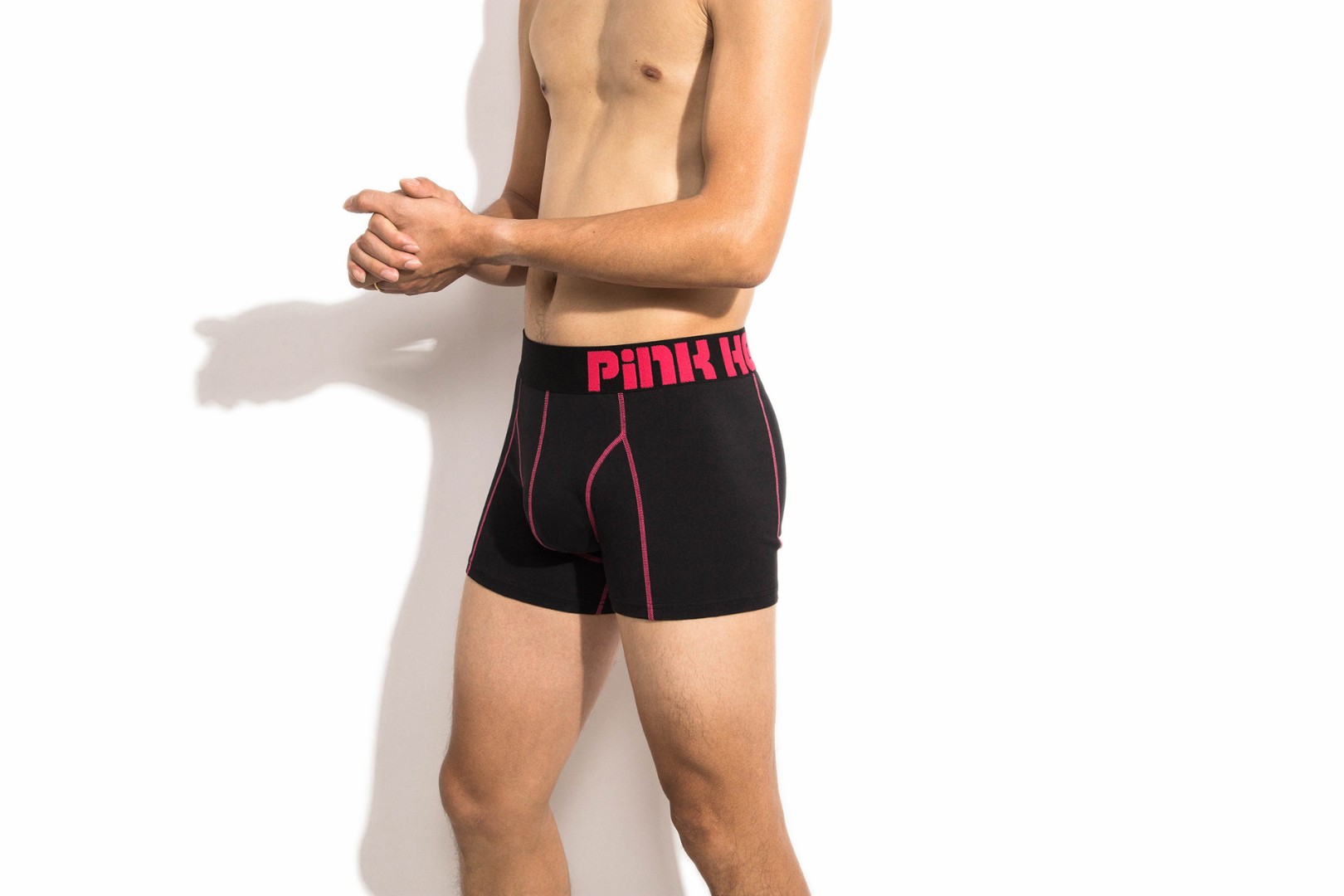 Мужские  боксеры Pink Hero NEW чёрный фото 3