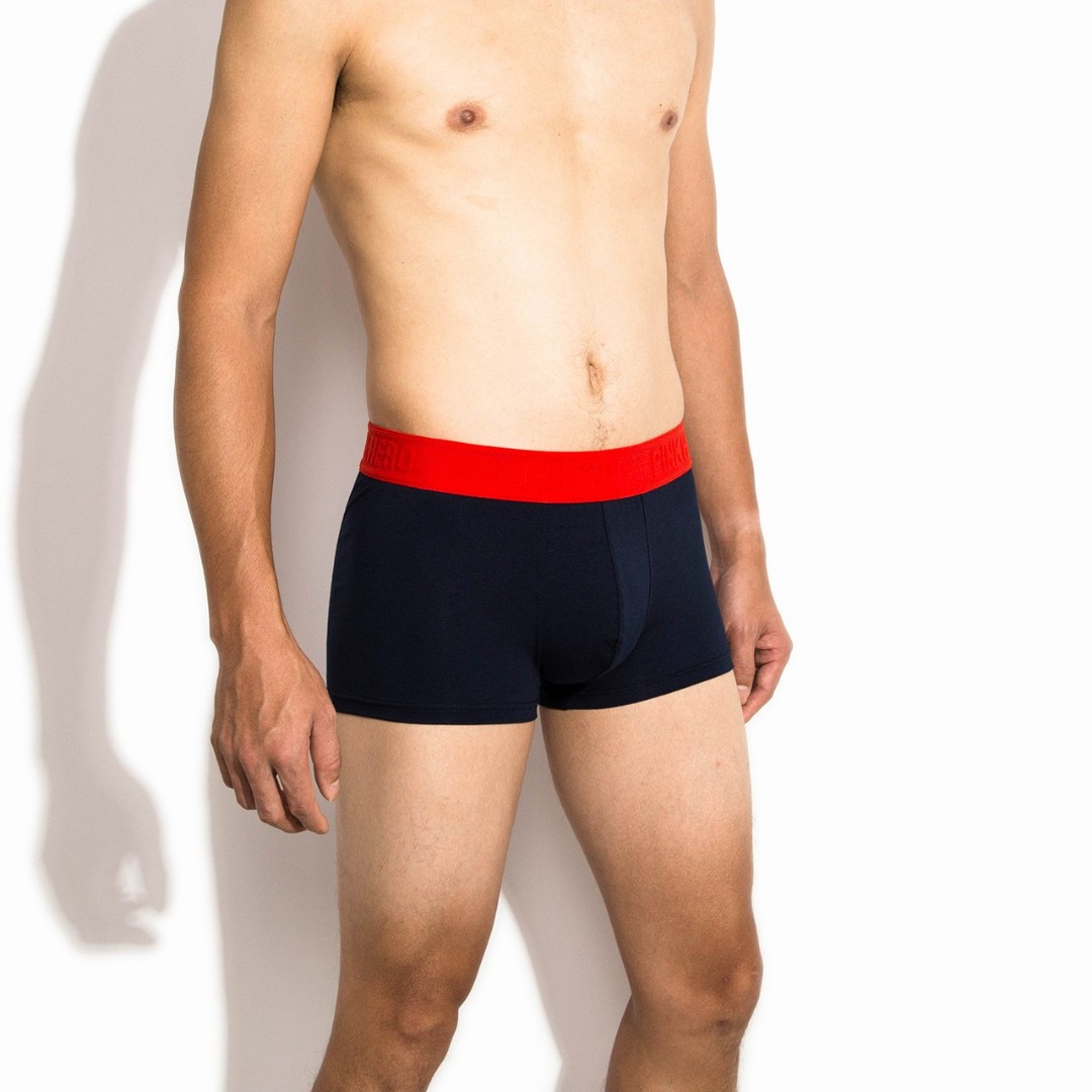 Мужские трусы боксеры Pink Hero  navy red фото 5