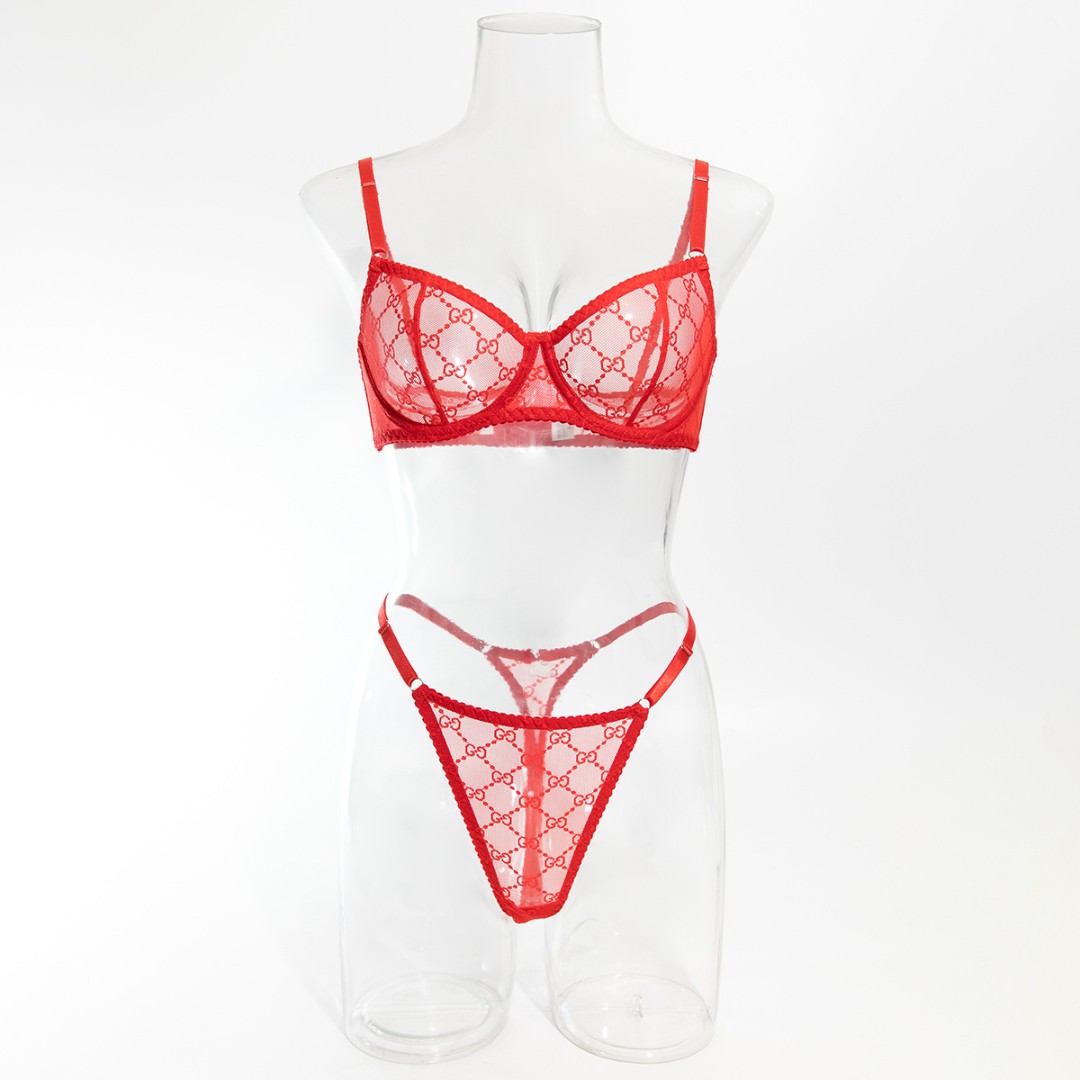 Жіночий комплект GG red фото 3