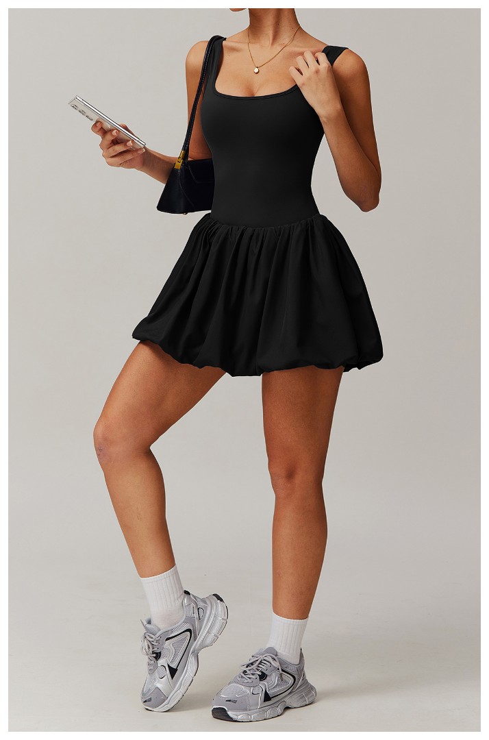 Спортивний комбінезон-спідниця Nino black фото 6