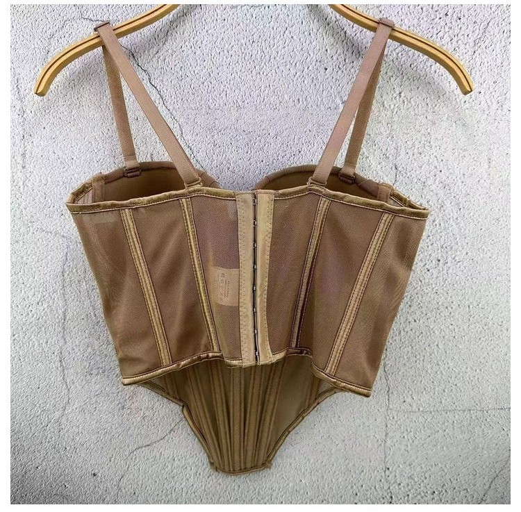 Жіночий корсет Nerola khaki фото 2