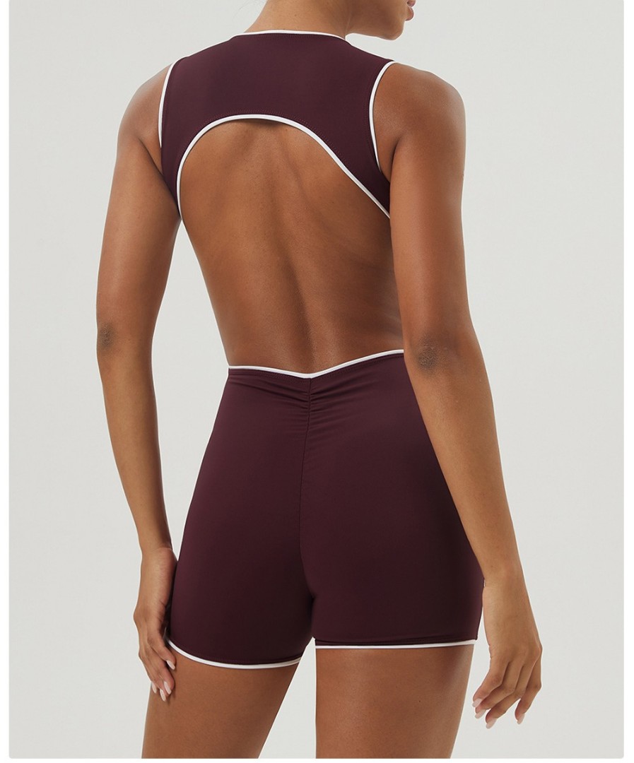 Спортивний комбінезон Grace burgundy фото 2