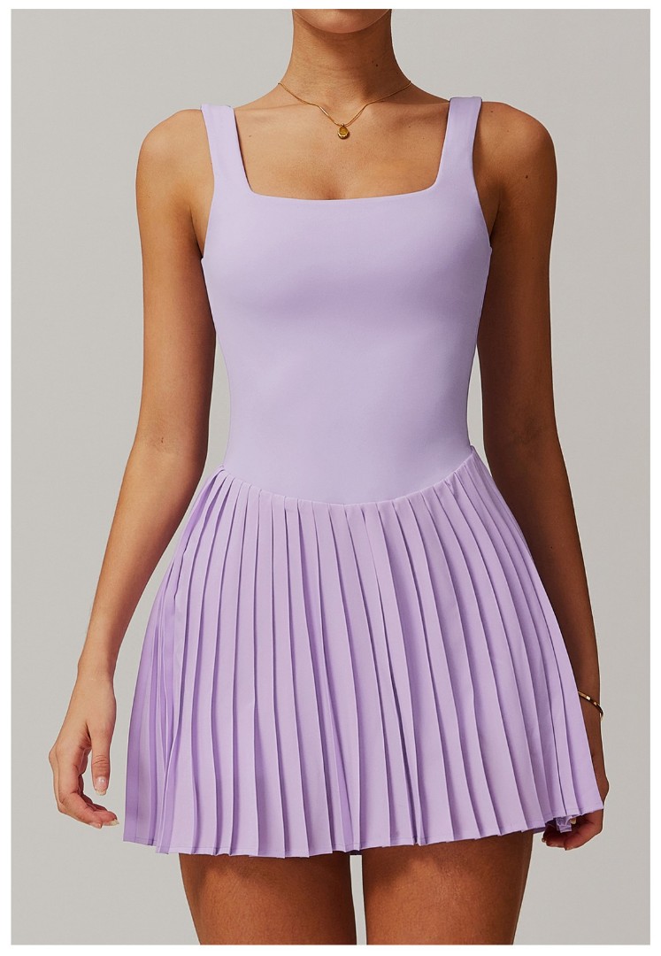 Спортивний комбінезон-сукня Angy lilac фото 3
