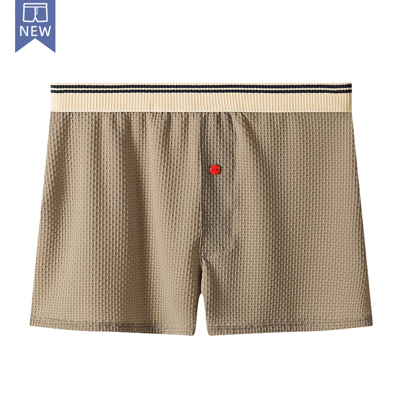 Чоловічі боксери Soft khaki фото 1