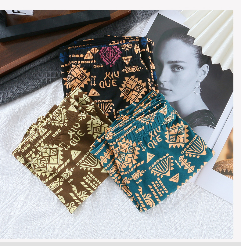 Чоловічі боксери-сімейки Boho black фото 3