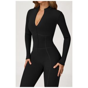 undefined Спортивный утепленный комбинезон Foxy black undefined