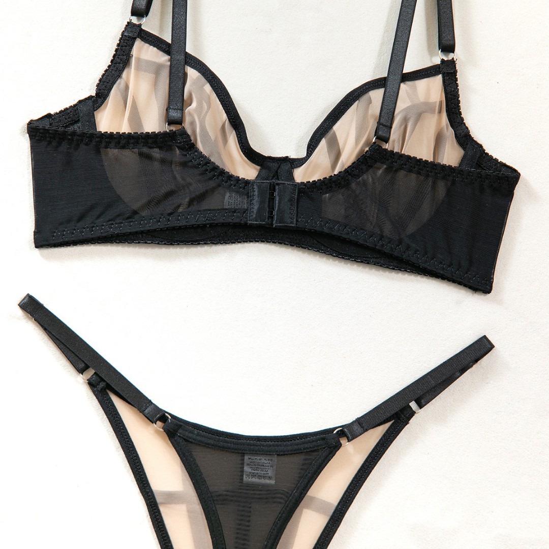 Жіночий комплект Elegance black фото 5