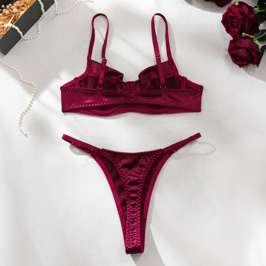 Жіночий комплект Atlas burgundy фото 2