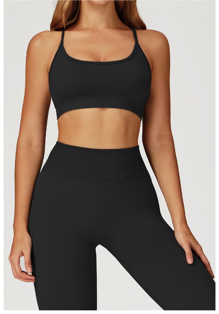 Спортивний топ Chamomile black фото 3