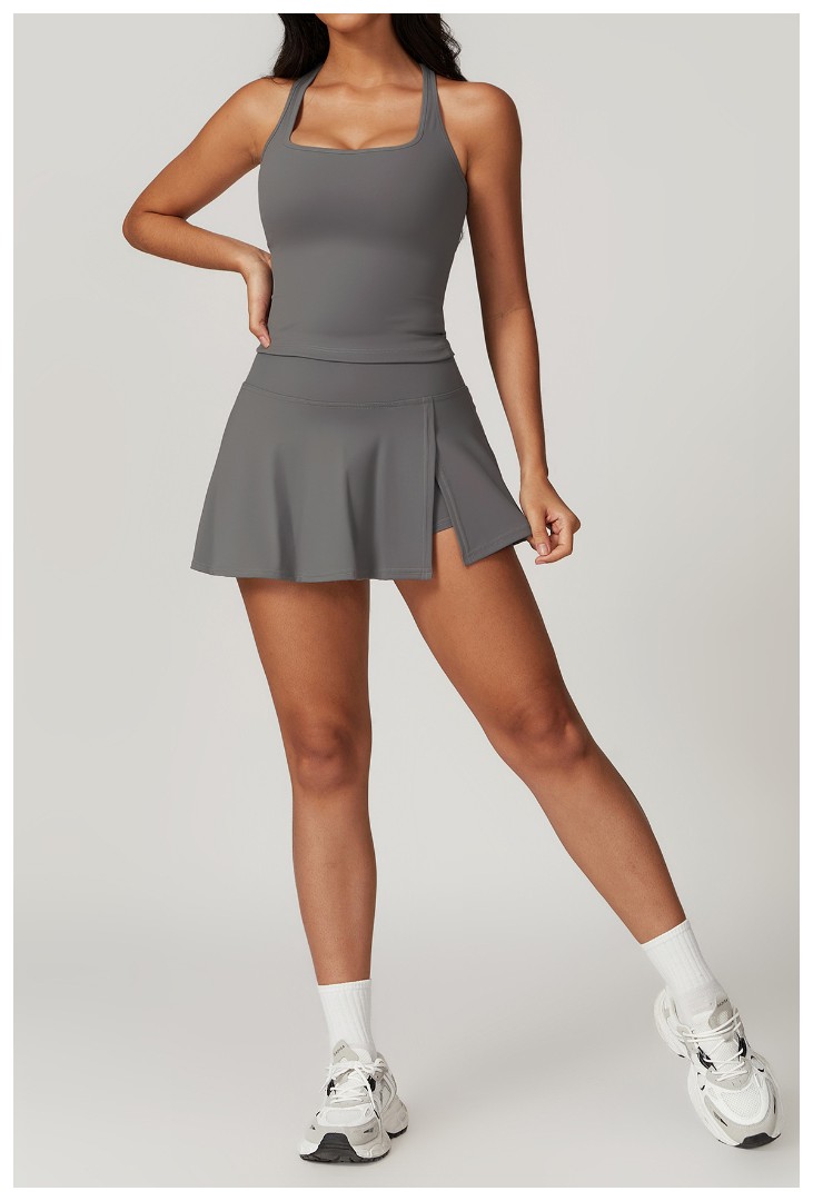 Спортивний комплект юбка-шорти Bluebell grey фото 3