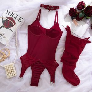 undefined Жіночий комплект-боді Bratz Bordeaux undefined