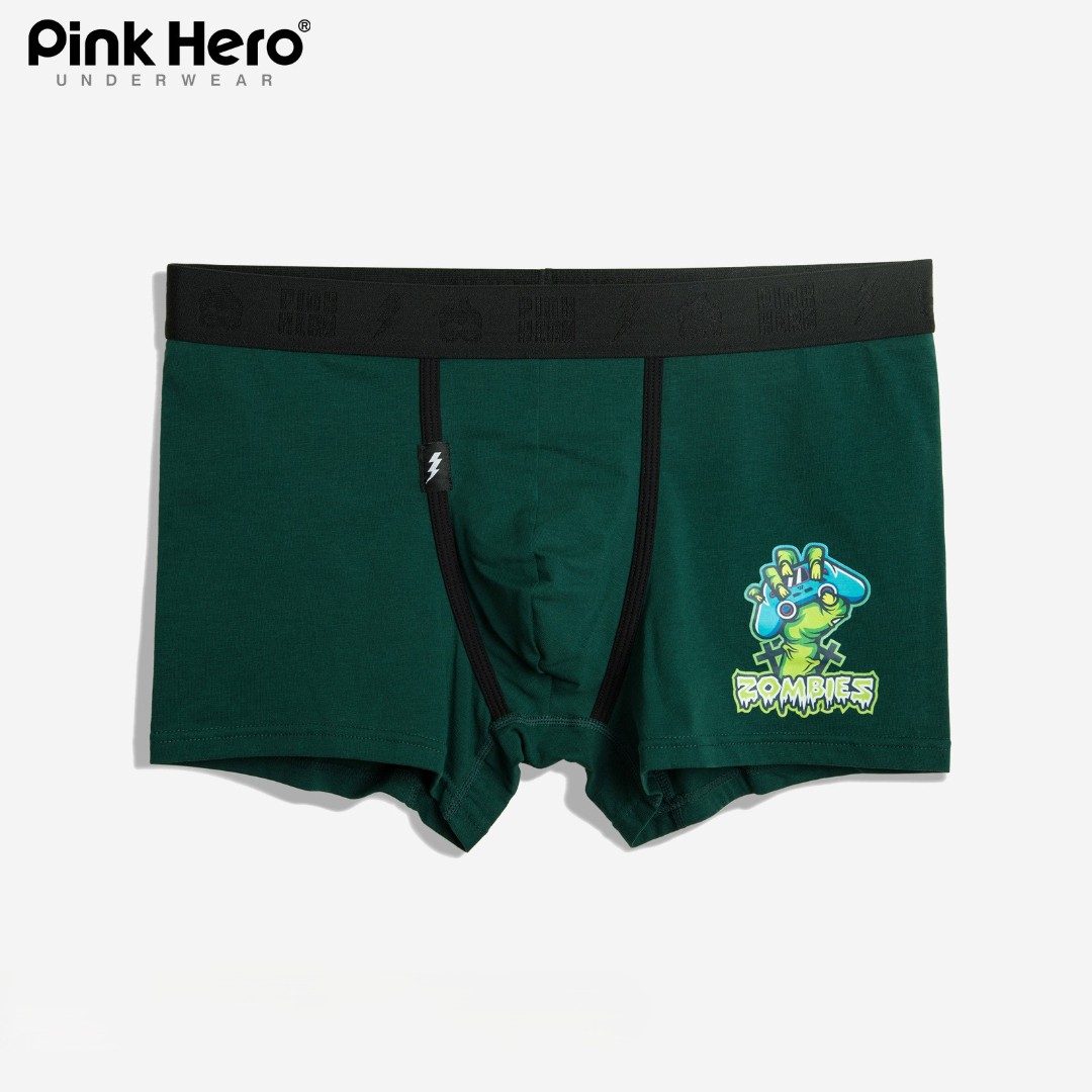 Чоловічі труси боксери Pink Hero Special Zombie фото 2