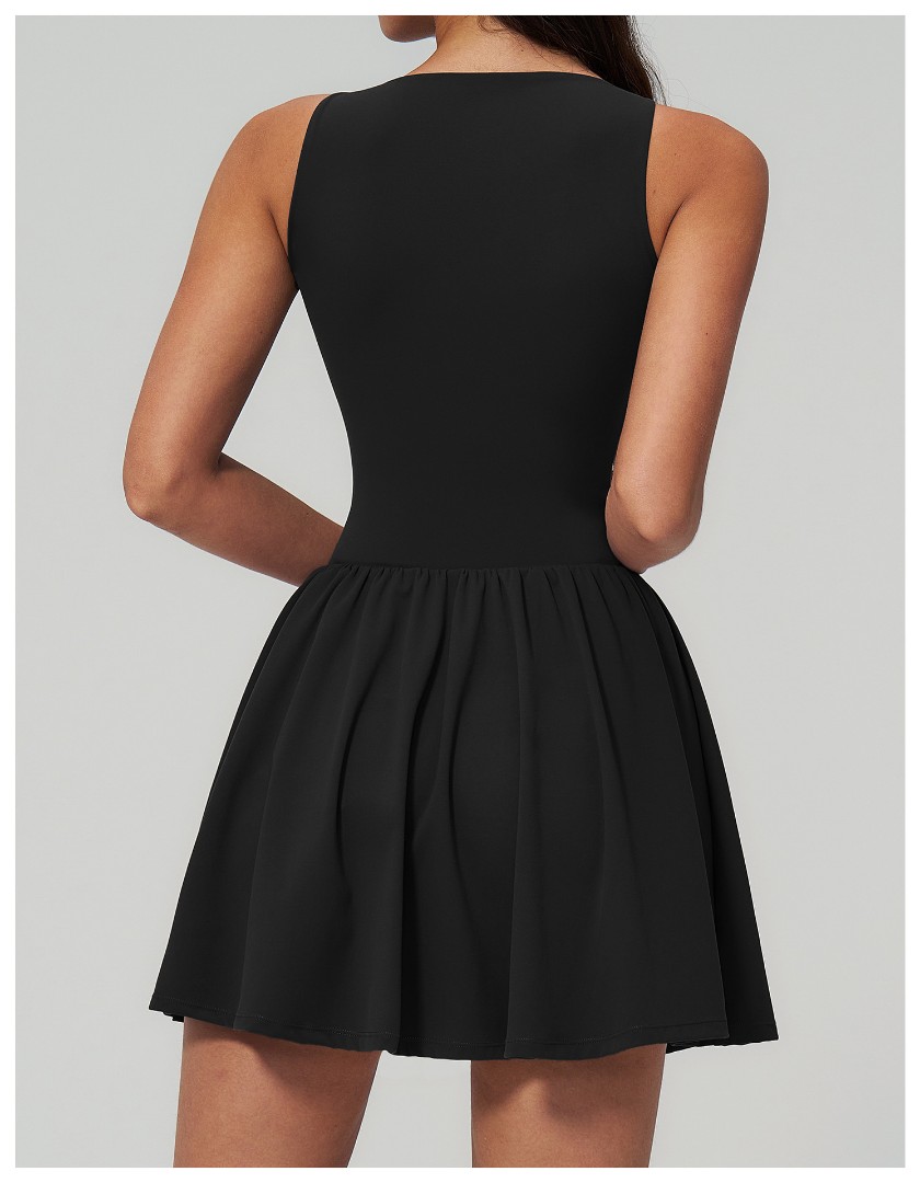 Спортивний комбінезон-сукня Soft Black фото 4