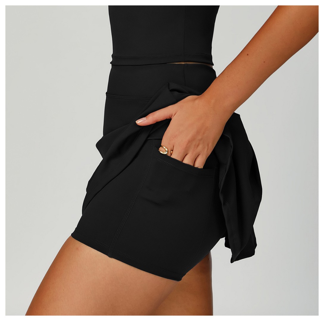 Спортивна спідниця-шорти Sage black фото 4