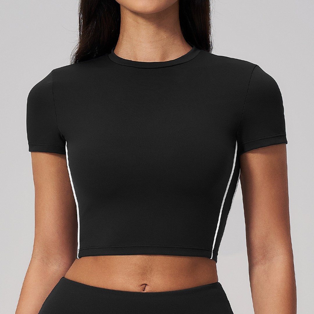 Спортивна футболка Sporty black фото 1