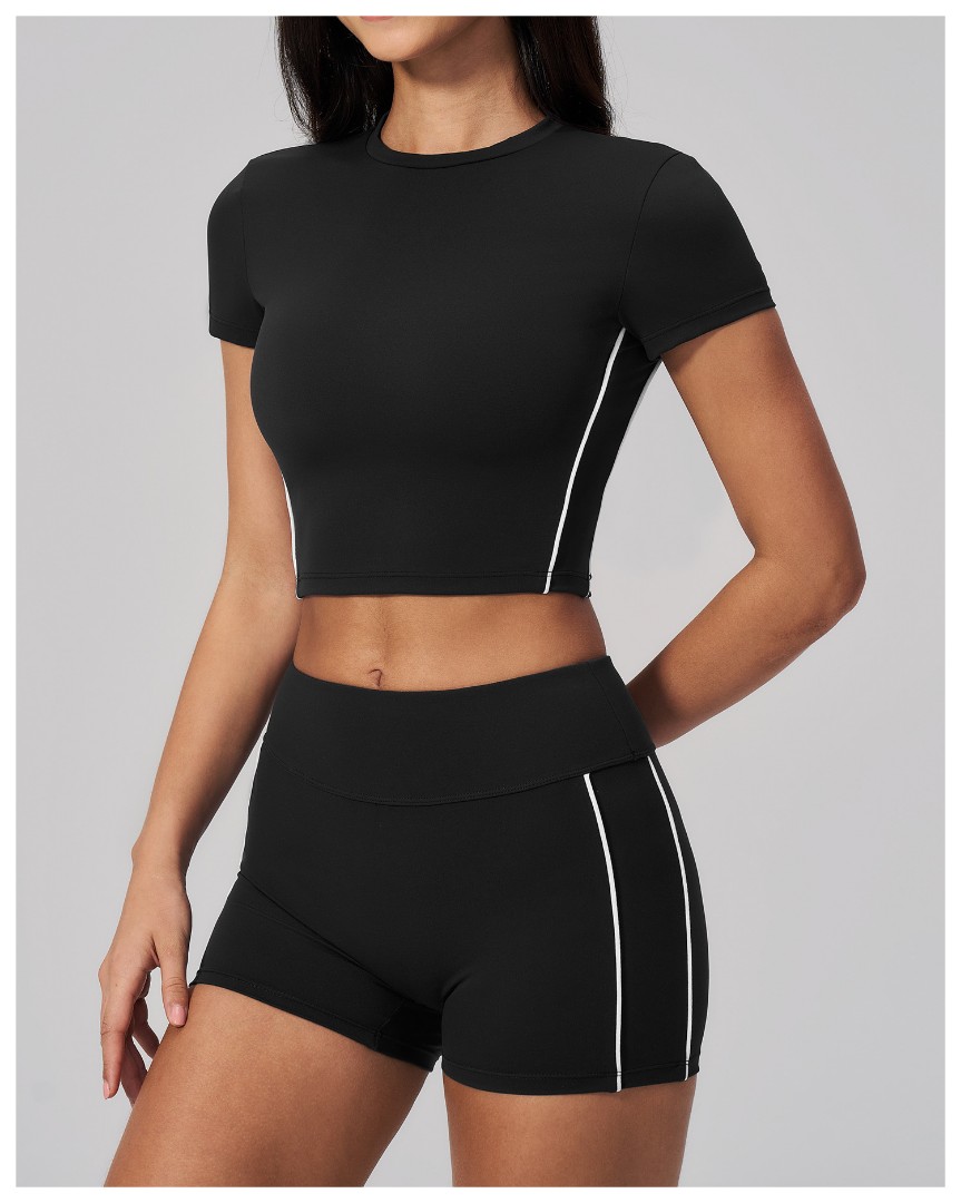 Спортивна футболка Sporty black фото 2