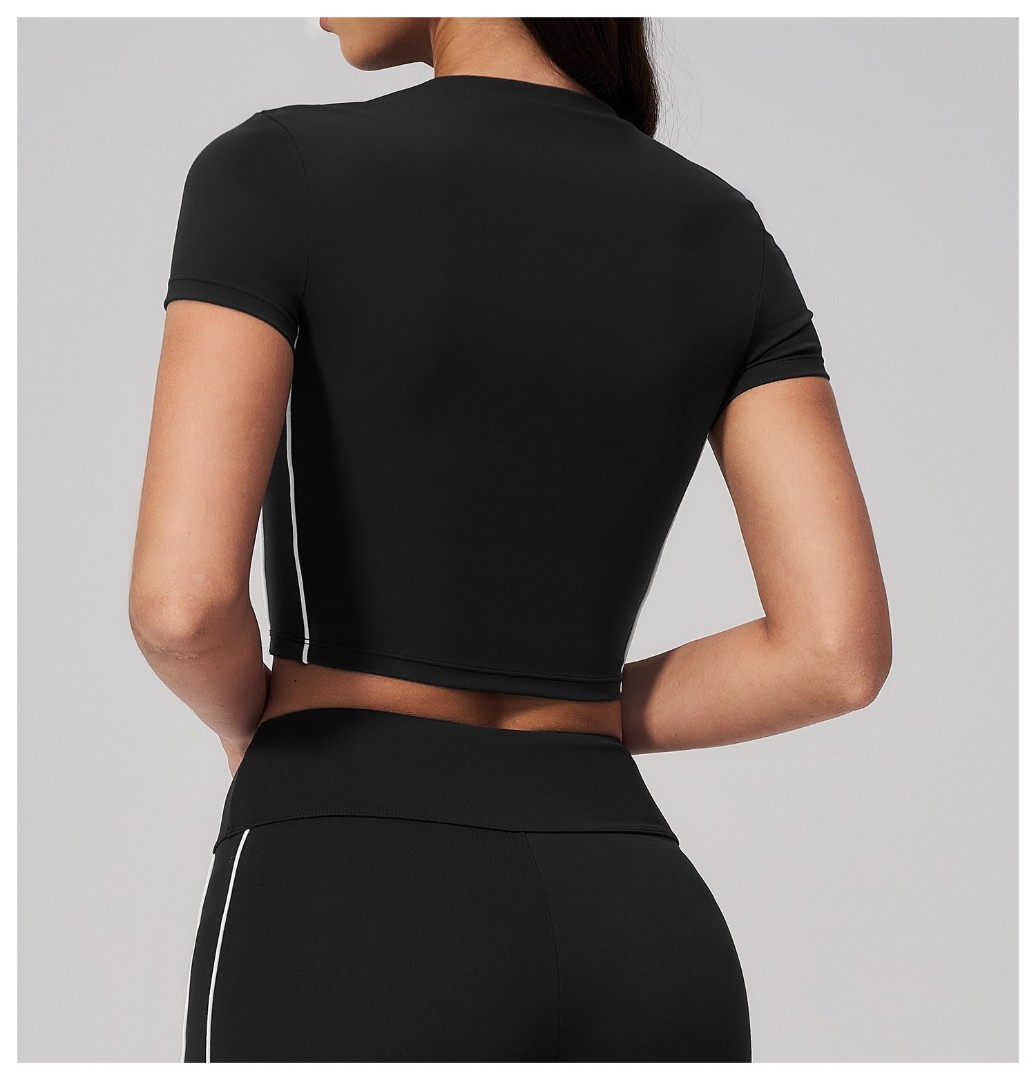 Спортивна футболка Sporty black фото 3