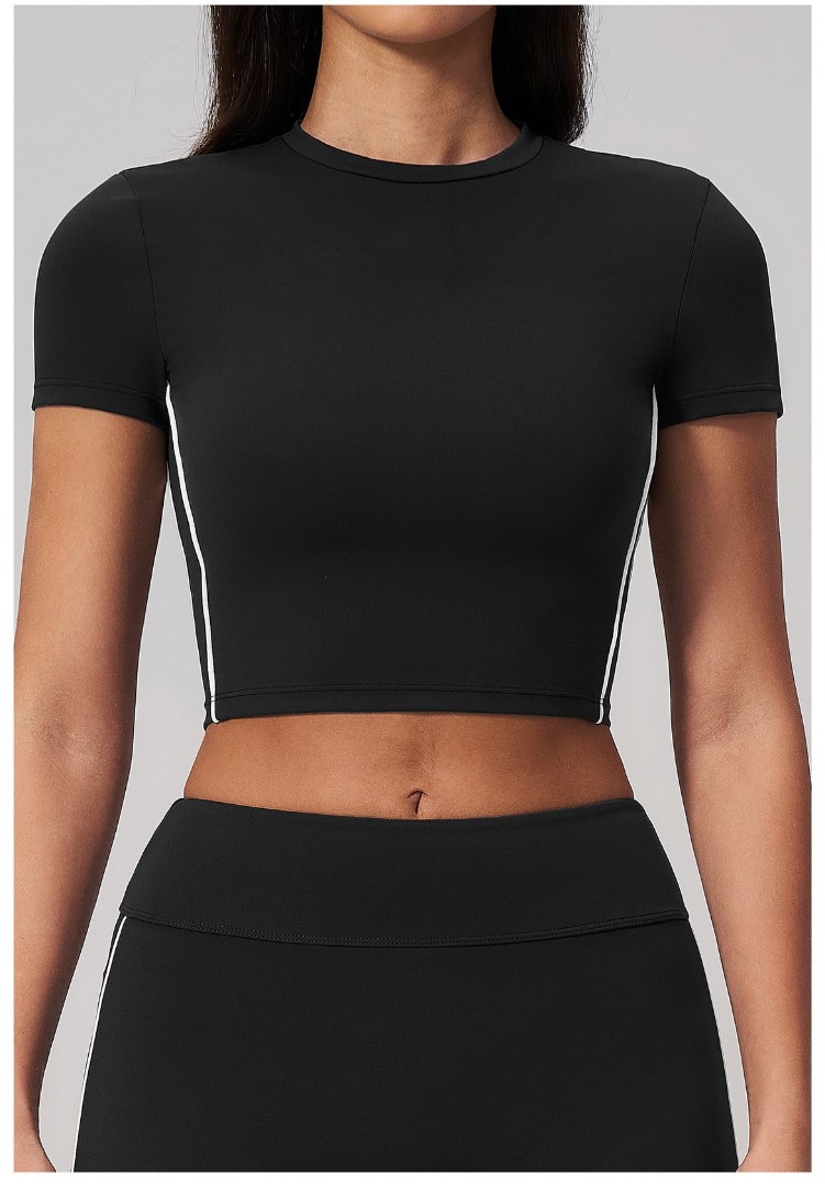 Спортивна футболка Sporty black фото 4