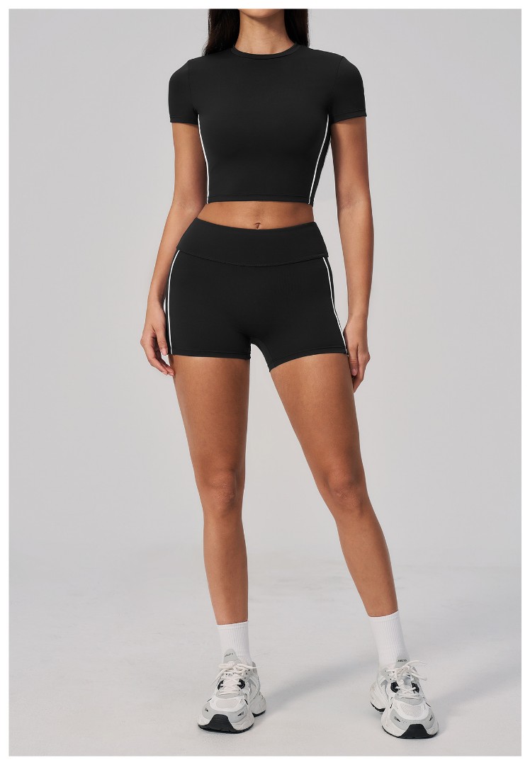 Спортивна футболка Sporty black фото 5