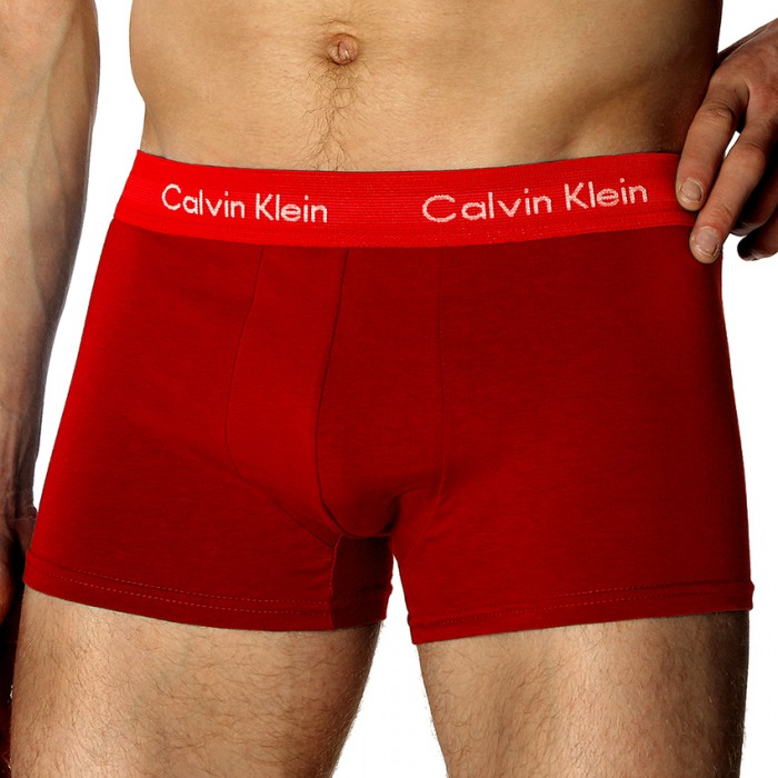 Мужские боксеры Calvin Klein 365 Красные NEW