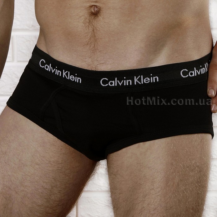 Мужские трусы брифы Calvin Klein 365 Black