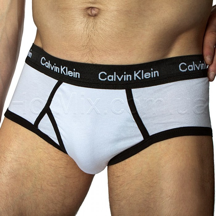 Мужские трусы брифы Calvin Klein 365 White Black Brief