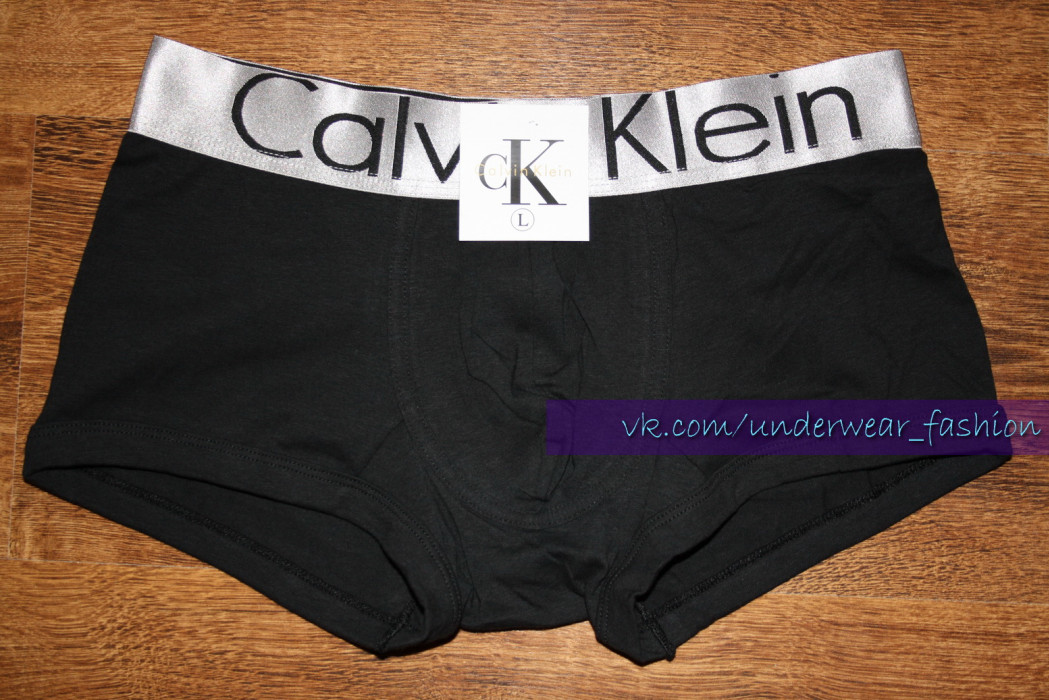 Мужские боксеры Calvin Klein Boxer Steel Black - фото №2