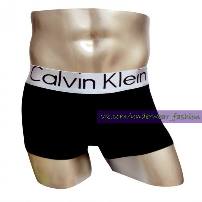 Мужские боксеры Calvin Klein Boxer Steel Black - фото №3