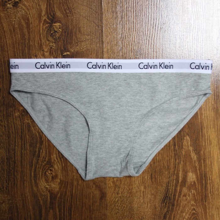 Женские трусики серые Calvin Klein NEW - фото №4