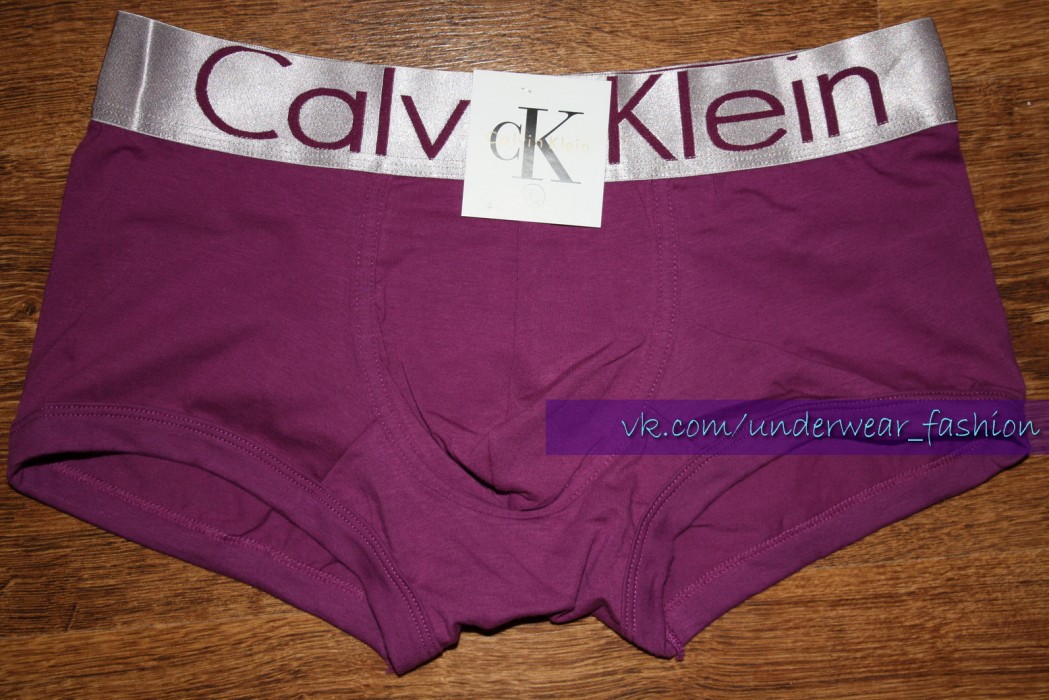 Мужские боксеры Calvin Klein Boxer Steel Purple - фото №5