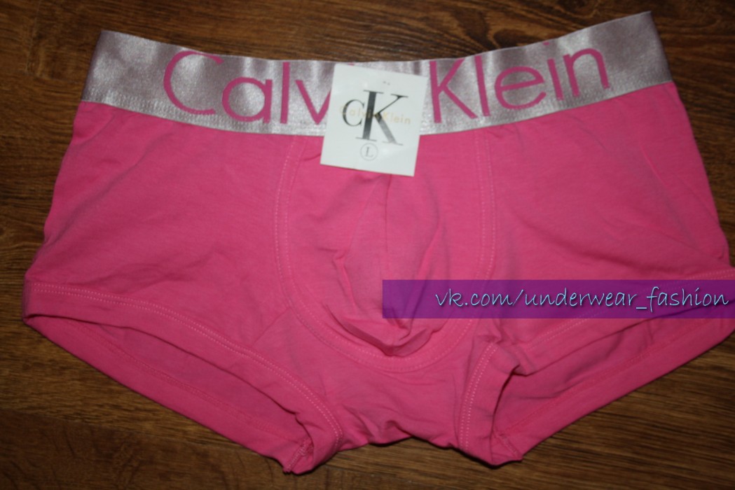 Мужские боксеры Calvin Klein Boxer Steel Pink - фото №3