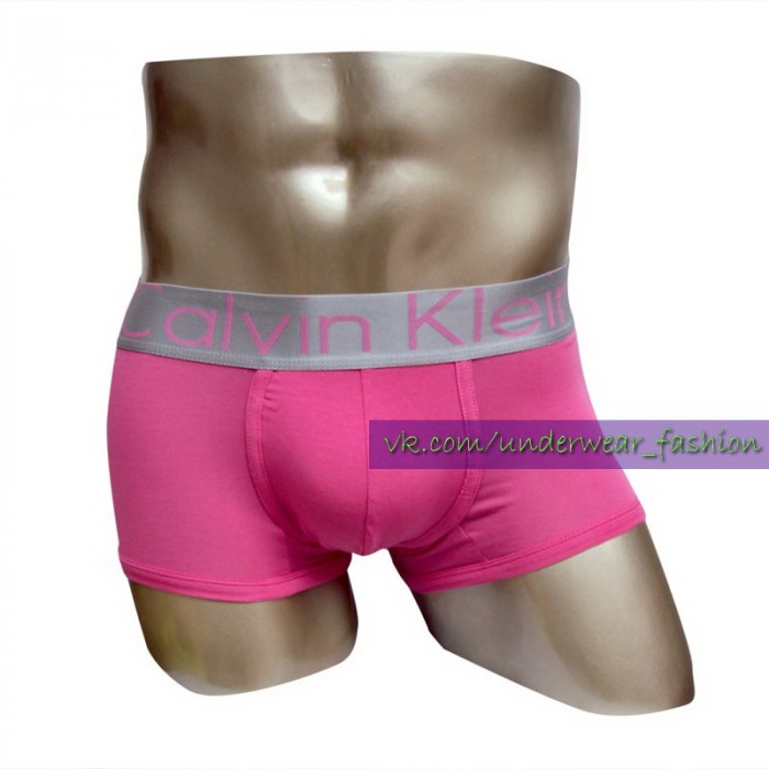 Мужские боксеры Calvin Klein Boxer Steel Pink - фото №2