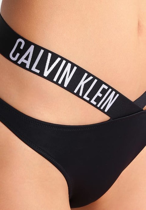 Купальник Calvin Klein Intense Power черный резинки - фото №5