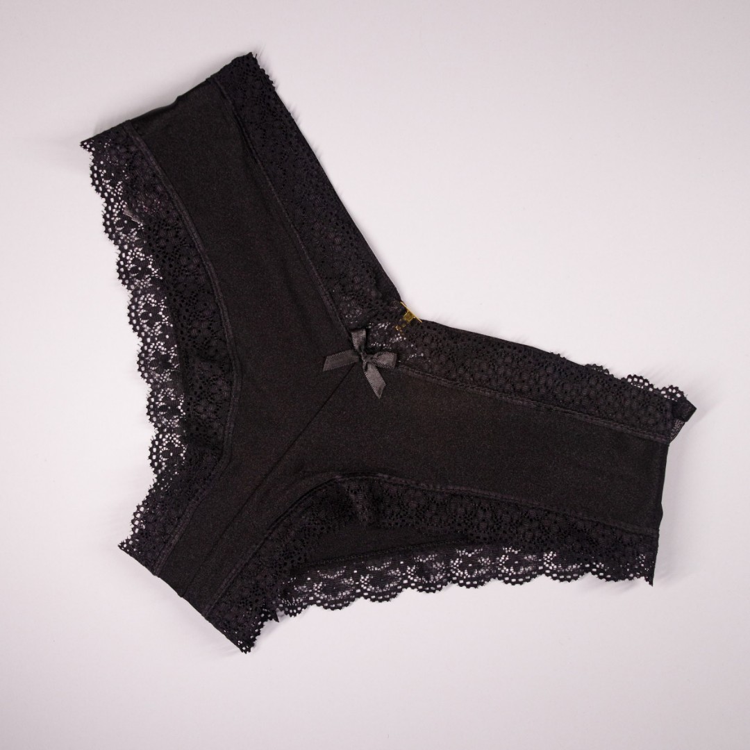 Трусики/Сліпи VS чорні застібка фото 1