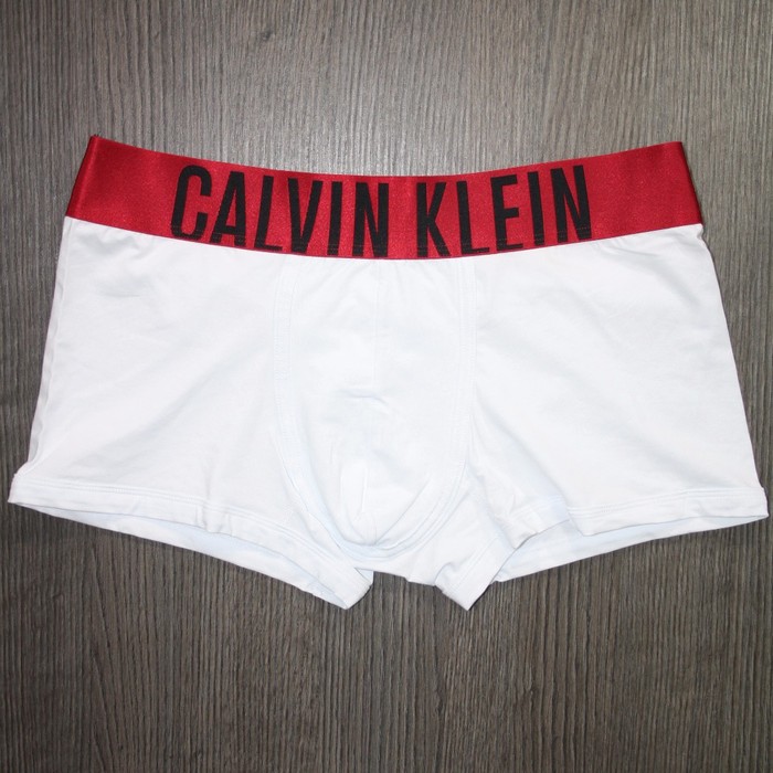 Мужские боксеры Calvin Klein Intense Power черные белые резинка - фото №2
