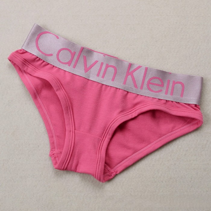 Женские трусики розовые Calvin Klein Steel Pink - фото №3