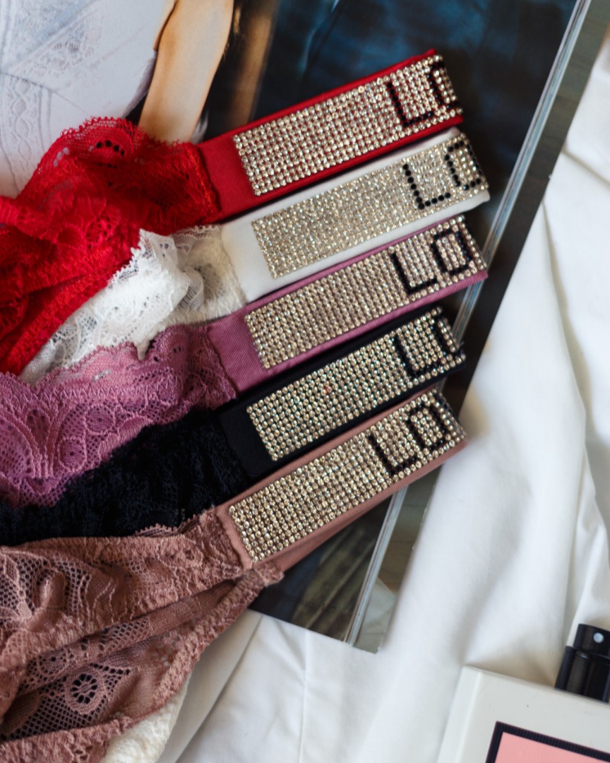 Стрінги гіпюр VS black lace фото 4